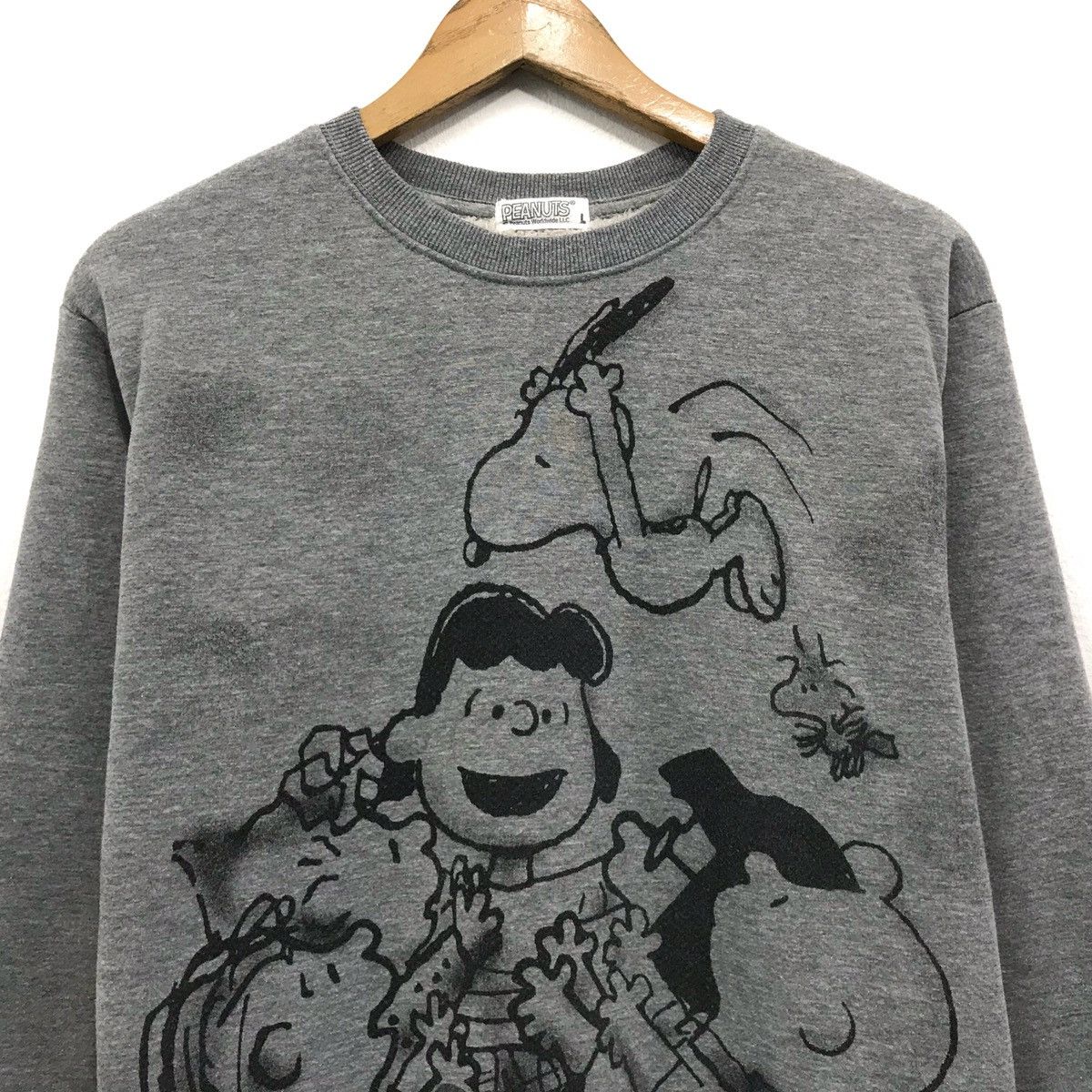 Cartoon Network × Peanuts × Vintage Vintage Peanuts Snoopy And Friends Sweatshirt Crewneck Size US M / EU 48-50 / 2 - 3 Thumbnail