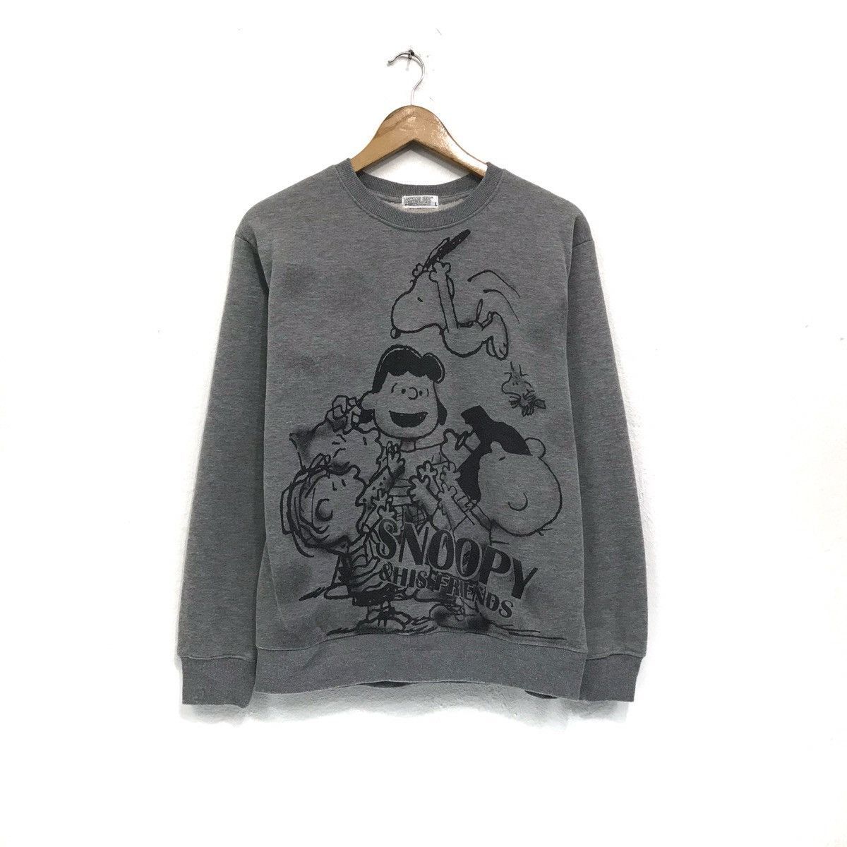Cartoon Network × Peanuts × Vintage Vintage Peanuts Snoopy And Friends Sweatshirt Crewneck Size US M / EU 48-50 / 2 - 1 Thumbnail
