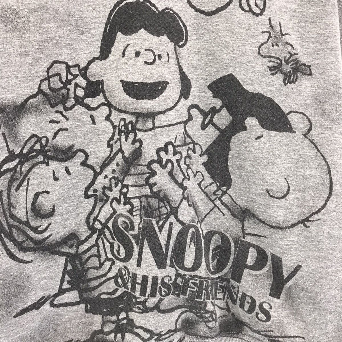Cartoon Network × Peanuts × Vintage Vintage Peanuts Snoopy And Friends Sweatshirt Crewneck Size US M / EU 48-50 / 2 - 2 Thumbnail