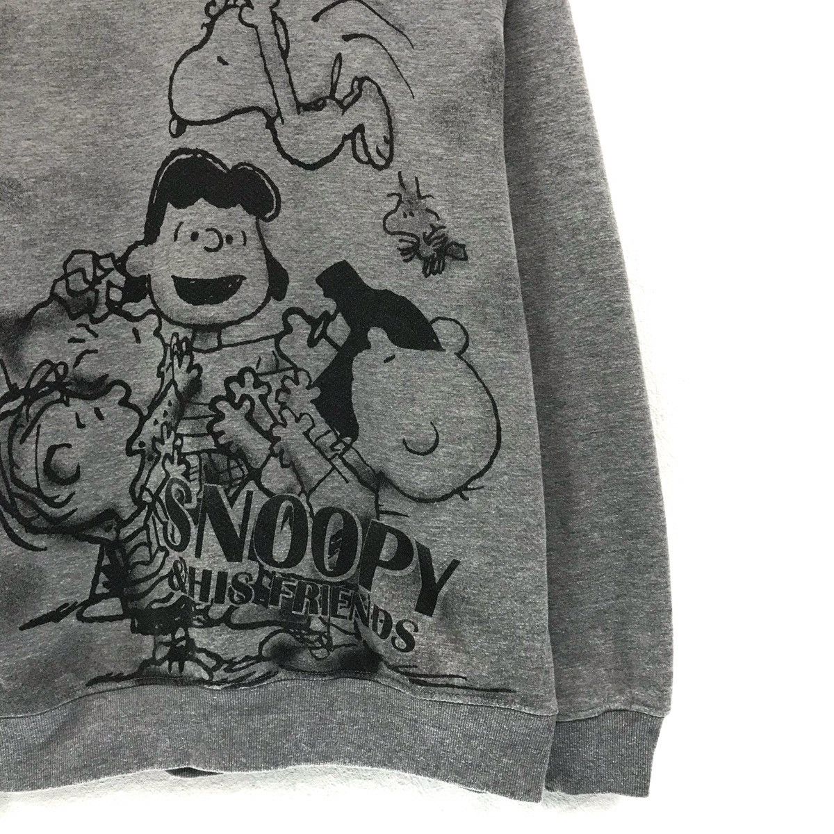 Cartoon Network × Peanuts × Vintage Vintage Peanuts Snoopy And Friends Sweatshirt Crewneck Size US M / EU 48-50 / 2 - 4 Thumbnail