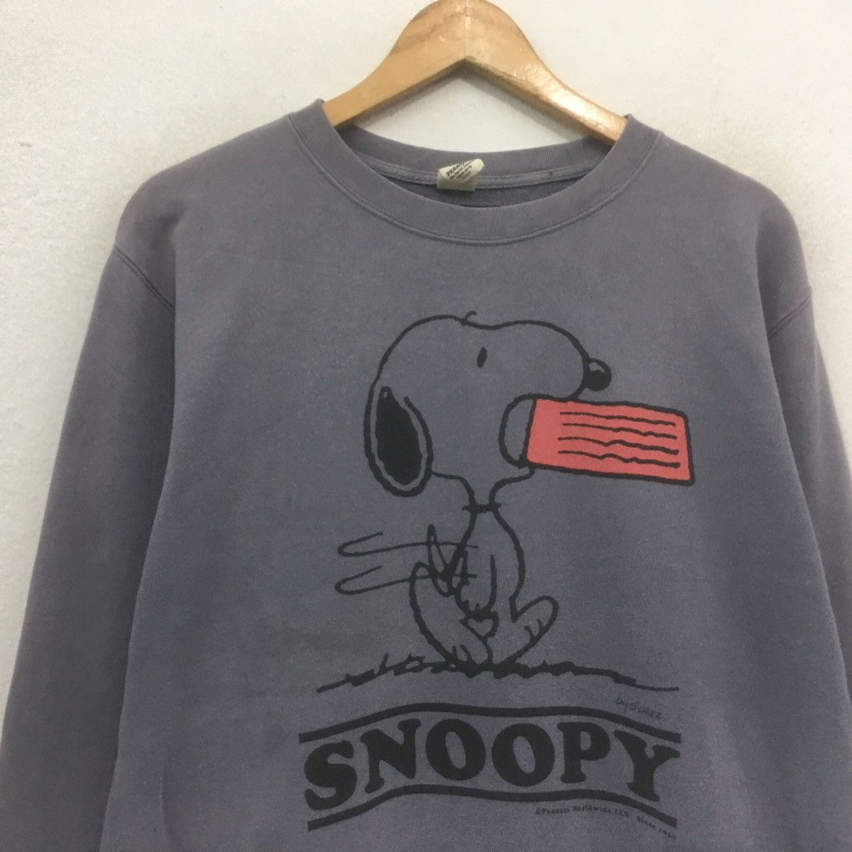 Cartoon Network × Peanuts × Vintage Vintage Peanuts Snoopy Sweatshirt Crewneck Jumper Pullover Size US M / EU 48-50 / 2 - 3 Thumbnail