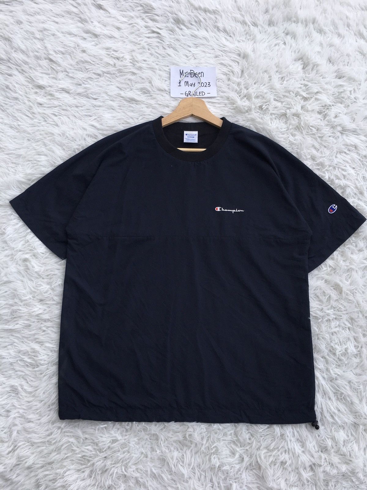 Champion Rare CHAMPION Nylon Tshirt Size US M / EU 48-50 / 2 - 2 Thumbnail