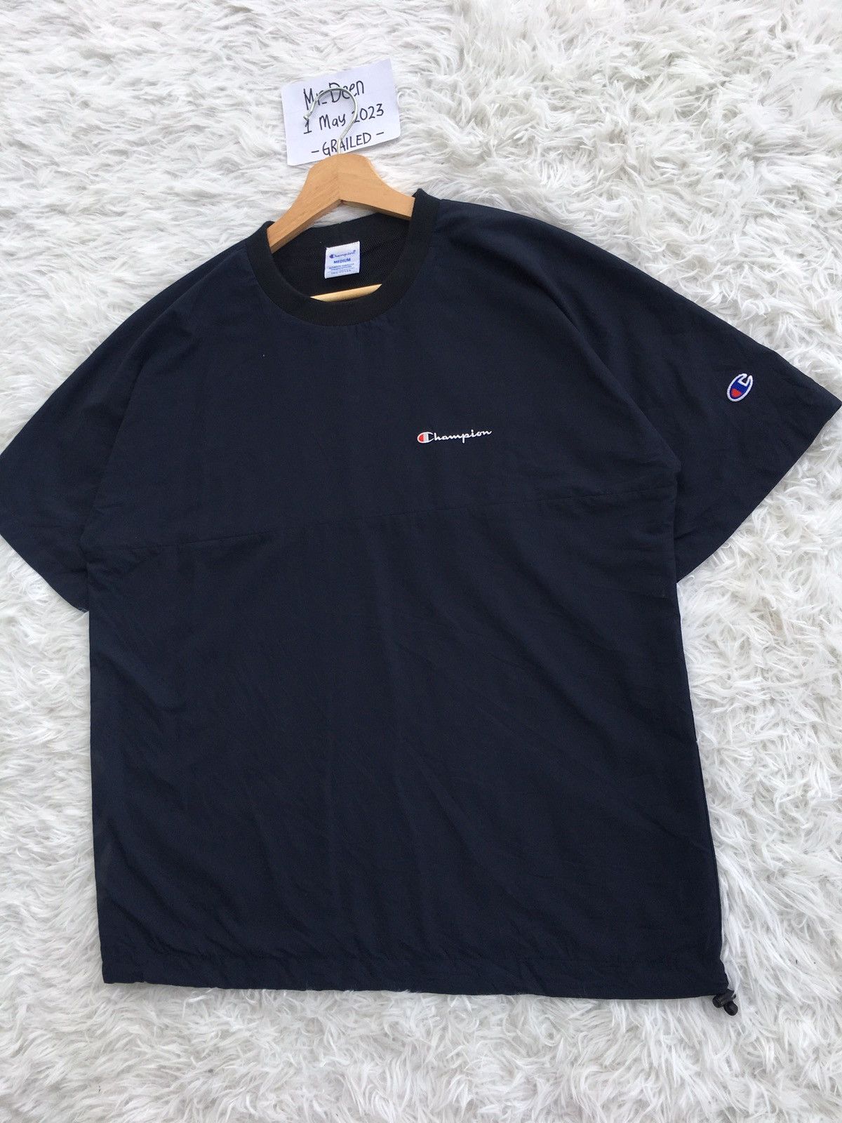 Champion Rare CHAMPION Nylon Tshirt Size US M / EU 48-50 / 2 - 4 Thumbnail