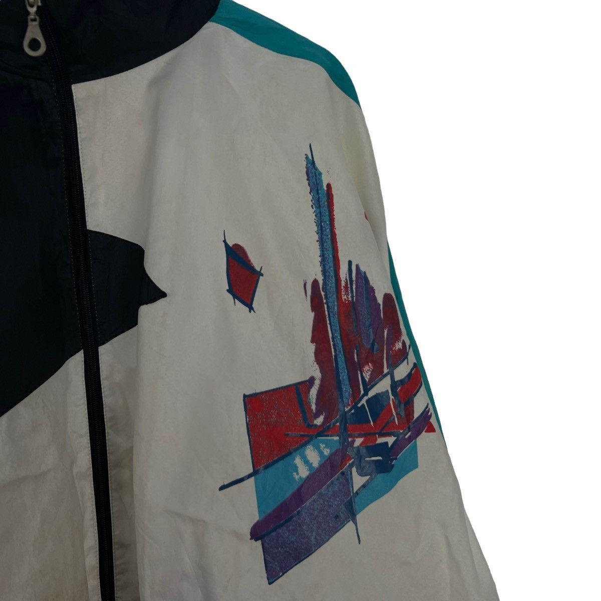 Japanese Brand VINTAGE LIGHT BOMBER JACKET STYLE RARE DESIGN BIG LOGO Size US XXL / EU 58 / 5 - 3 Thumbnail