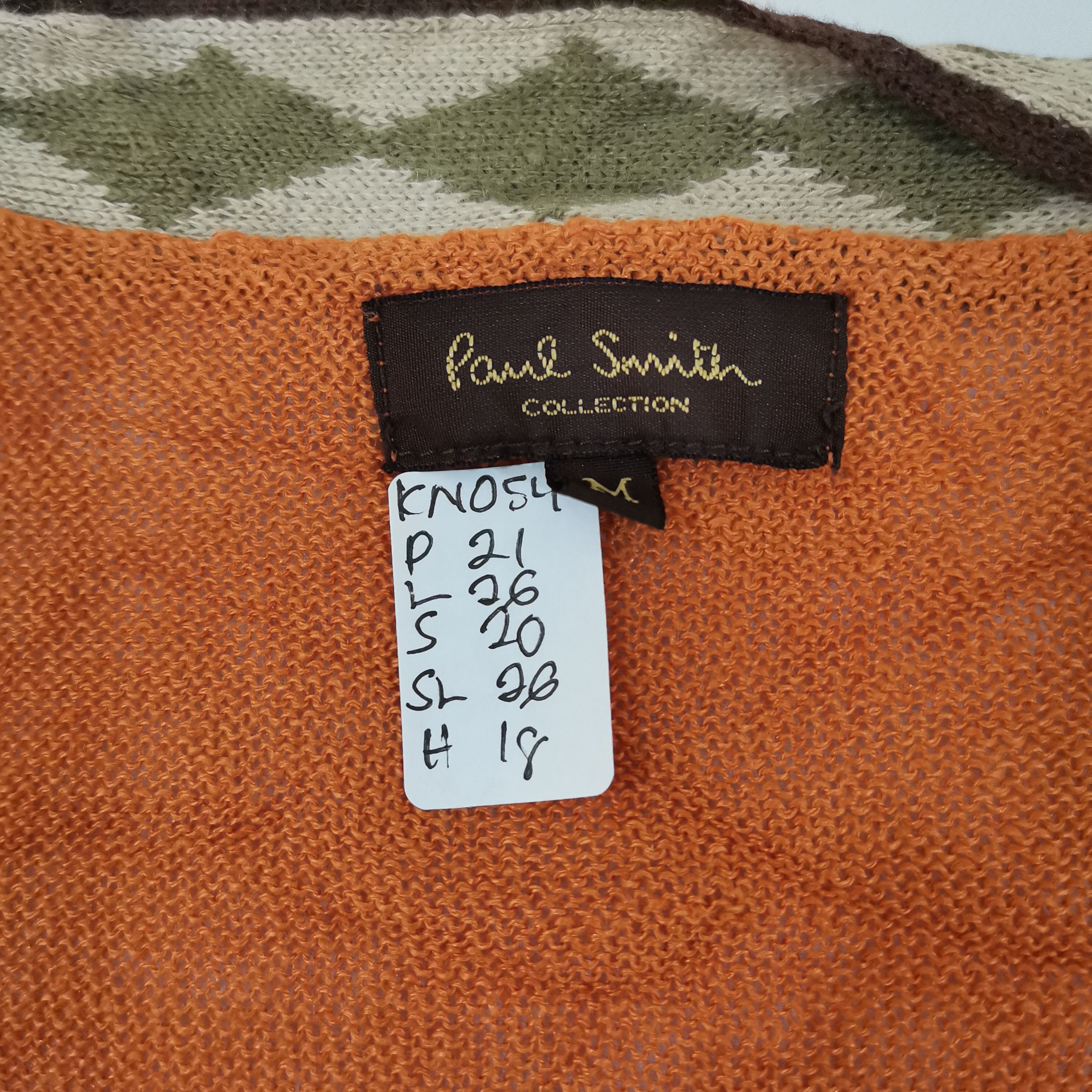 Paul Smith Vintage Diamond Design Size US M / EU 48-50 / 2 - 8 Thumbnail