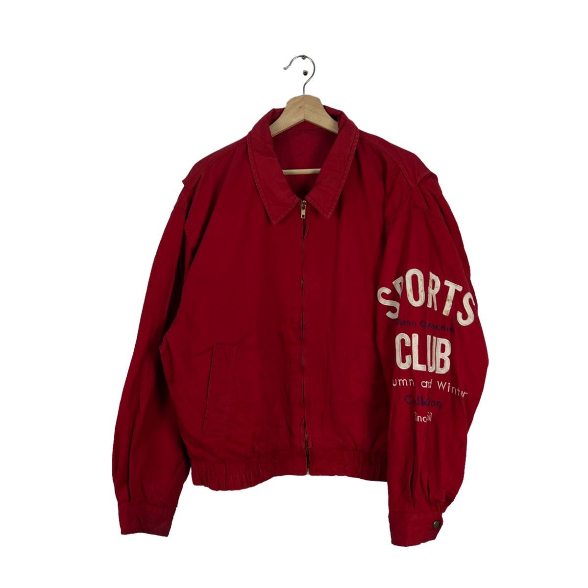 Japanese Brand VINTAGE MILANO CONNECTION SPORTS CLUB BIG LOGO BOMBER JACKET Size US M / EU 48-50 / 2 - 1 Thumbnail
