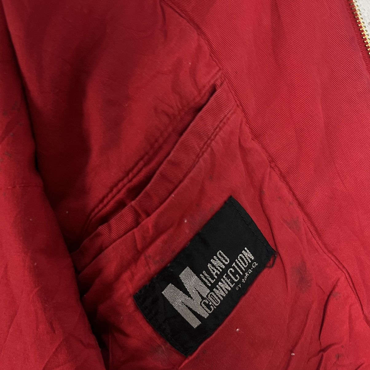 Japanese Brand VINTAGE MILANO CONNECTION SPORTS CLUB BIG LOGO BOMBER JACKET Size US M / EU 48-50 / 2 - 8 Thumbnail