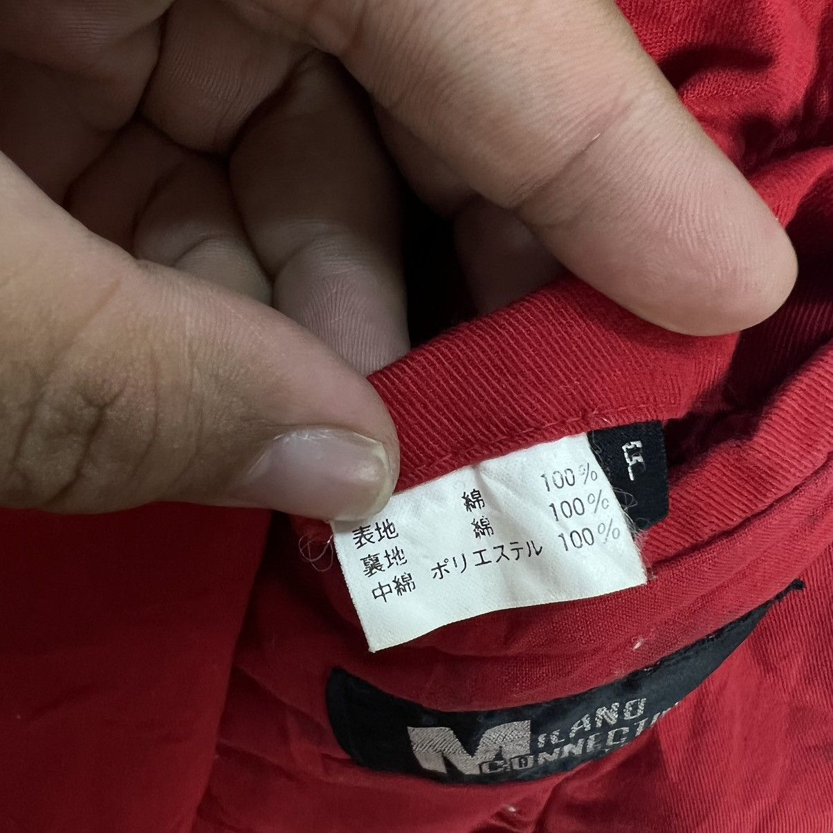 Japanese Brand VINTAGE MILANO CONNECTION SPORTS CLUB BIG LOGO BOMBER JACKET Size US M / EU 48-50 / 2 - 9 Thumbnail