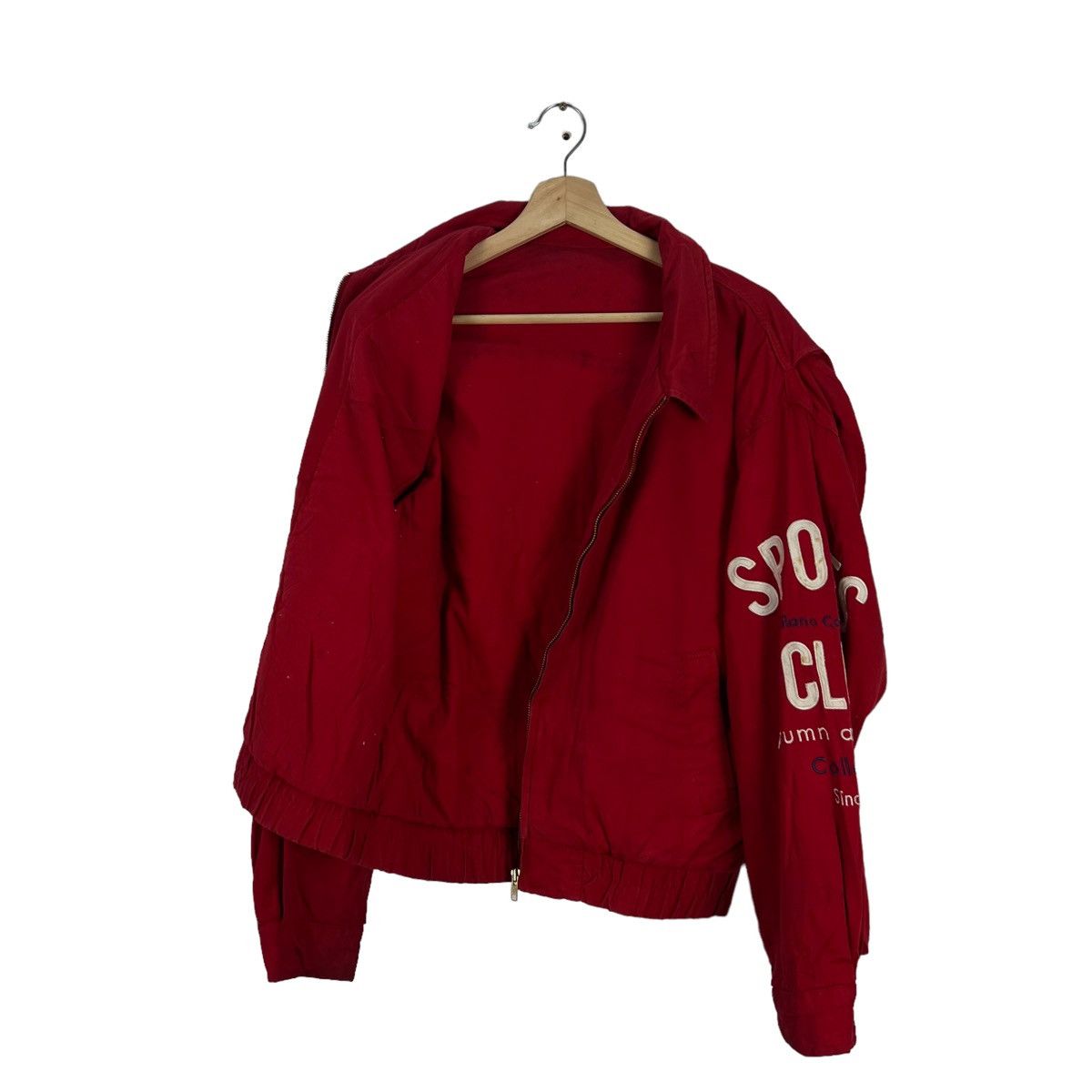 Japanese Brand VINTAGE MILANO CONNECTION SPORTS CLUB BIG LOGO BOMBER JACKET Size US M / EU 48-50 / 2 - 5 Thumbnail