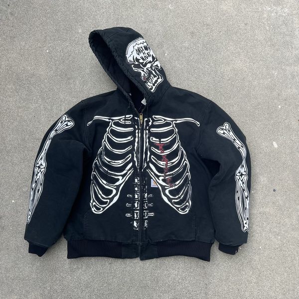 Vintage Warren Lotas Skeleton Vintage Carhartt Jacket L | Grailed