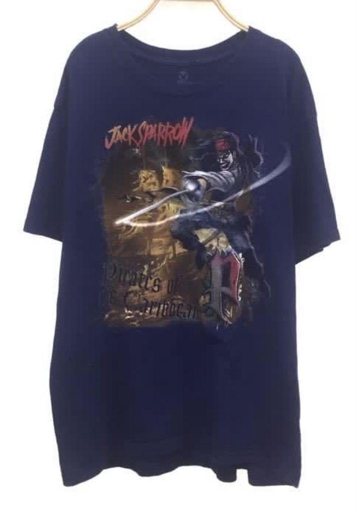 Caribbean Jack Sparrow Pirates Of The Caribbean Movie Shirt Size US L / EU 52-54 / 3 - 1 Thumbnail