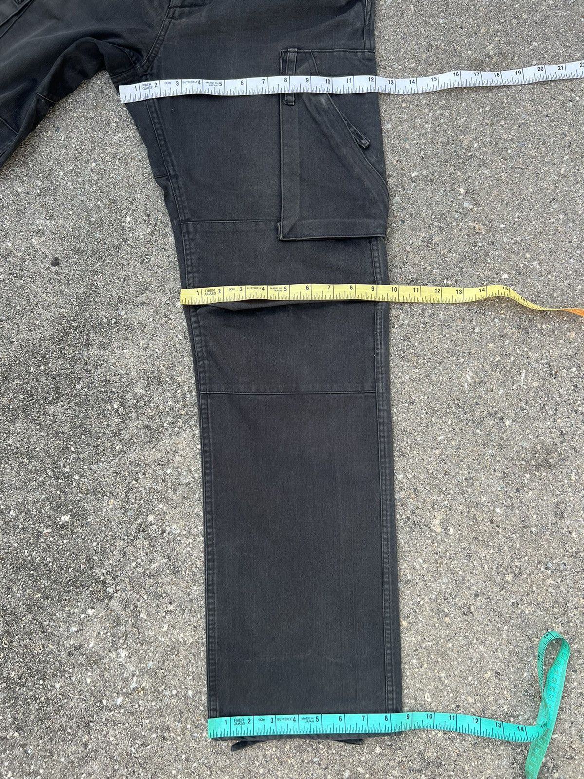 Vandalize VTG Vandalize Japan Sun Fade Black Tactical Cargo Trouser Size US 30 / EU 46 - 3 Thumbnail