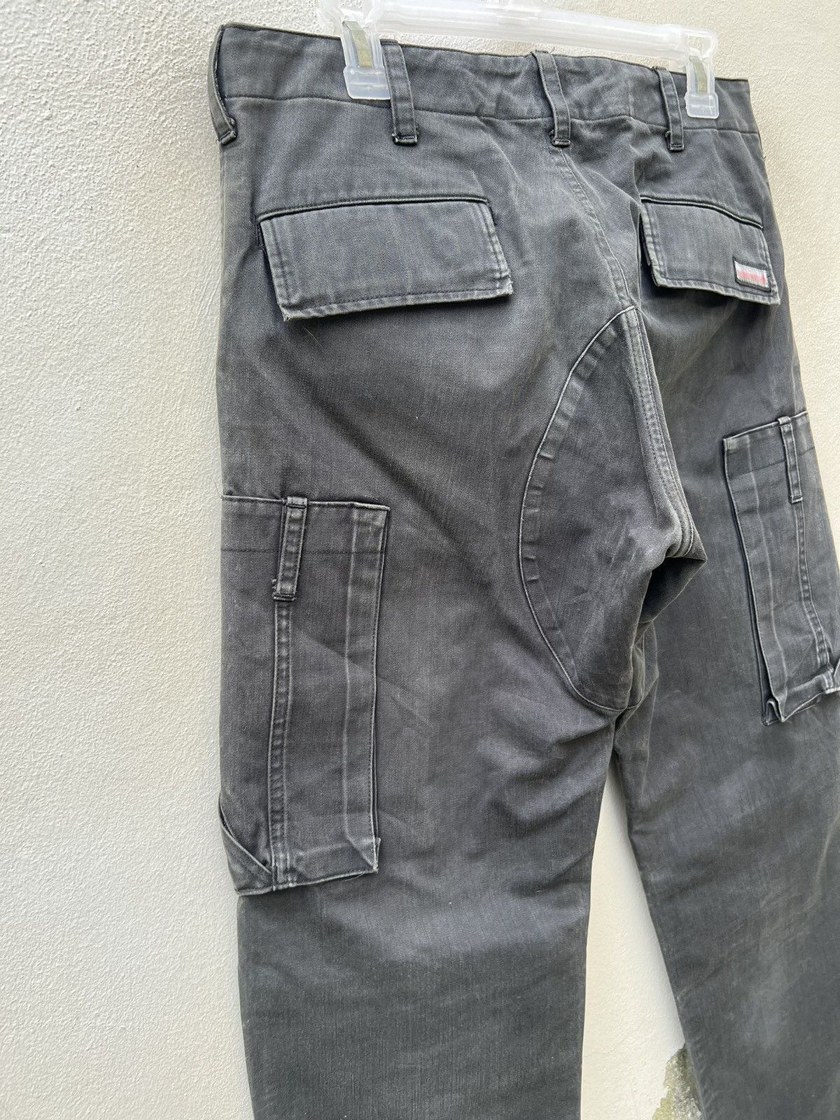 Vandalize VTG Vandalize Japan Sun Fade Black Tactical Cargo Trouser Size US 30 / EU 46 - 15 Thumbnail