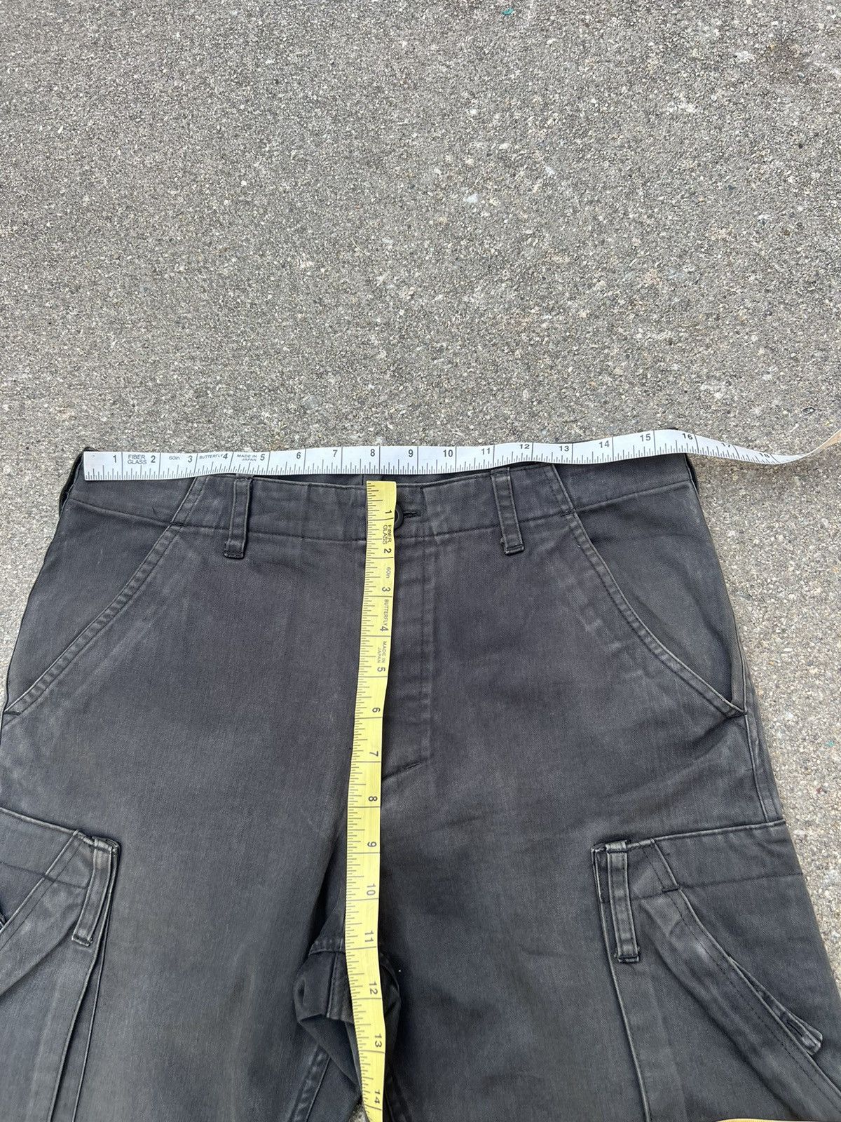Vandalize VTG Vandalize Japan Sun Fade Black Tactical Cargo Trouser Size US 30 / EU 46 - 2 Thumbnail