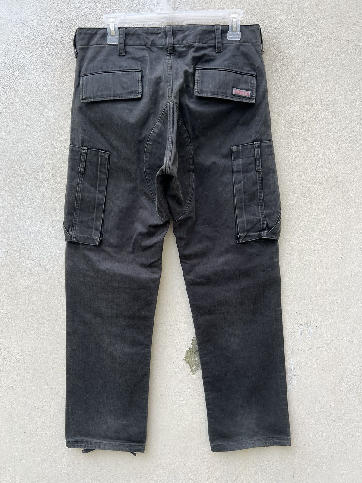 Vandalize VTG Vandalize Japan Sun Fade Black Tactical Cargo Trouser Size US 30 / EU 46 - 14 Thumbnail