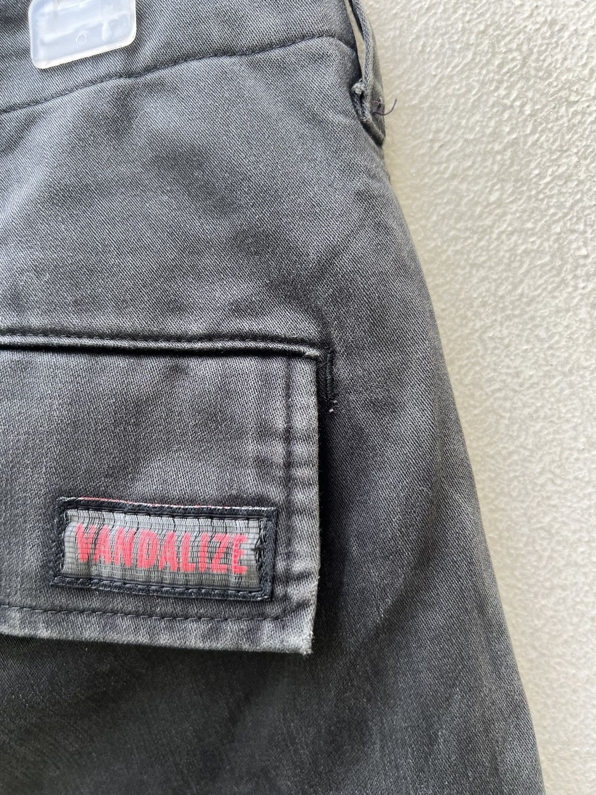 Vandalize VTG Vandalize Japan Sun Fade Black Tactical Cargo Trouser Size US 30 / EU 46 - 18 Thumbnail