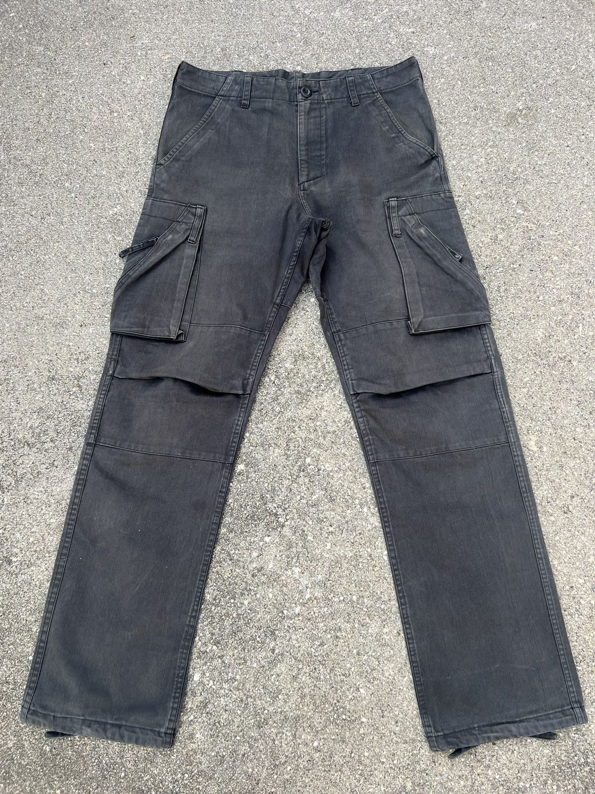 Vandalize VTG Vandalize Japan Sun Fade Black Tactical Cargo Trouser Size US 30 / EU 46 - 1 Thumbnail
