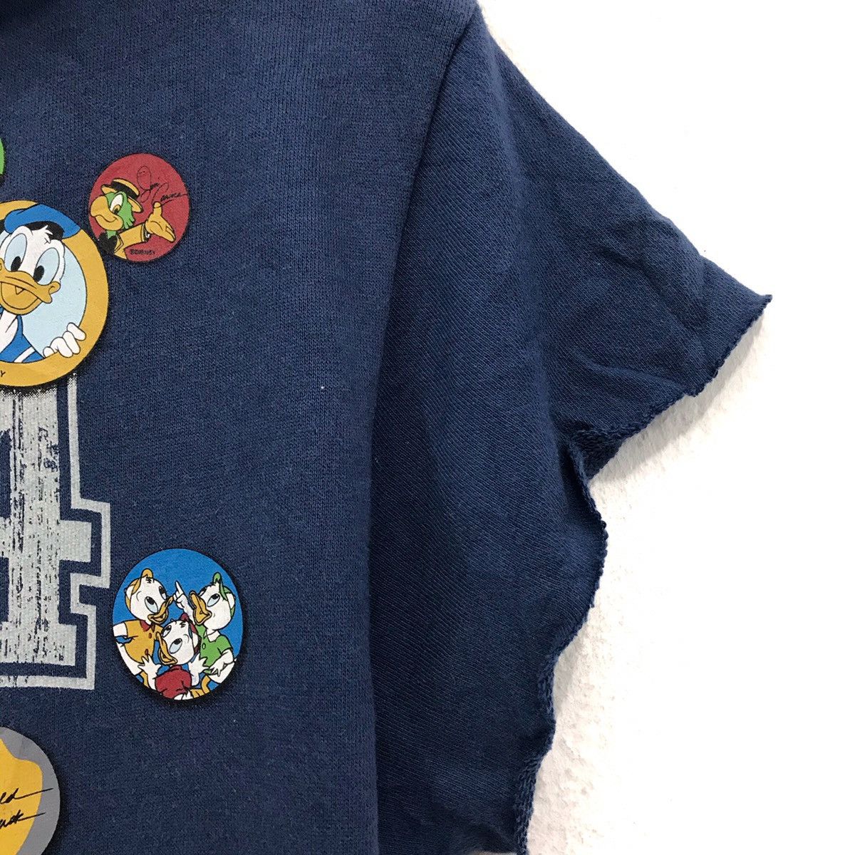 Cartoon Network × Disney × Japanese Brand Vintage Donald Duck Hoodie Full Patchers Size US M / EU 48-50 / 2 - 5 Thumbnail