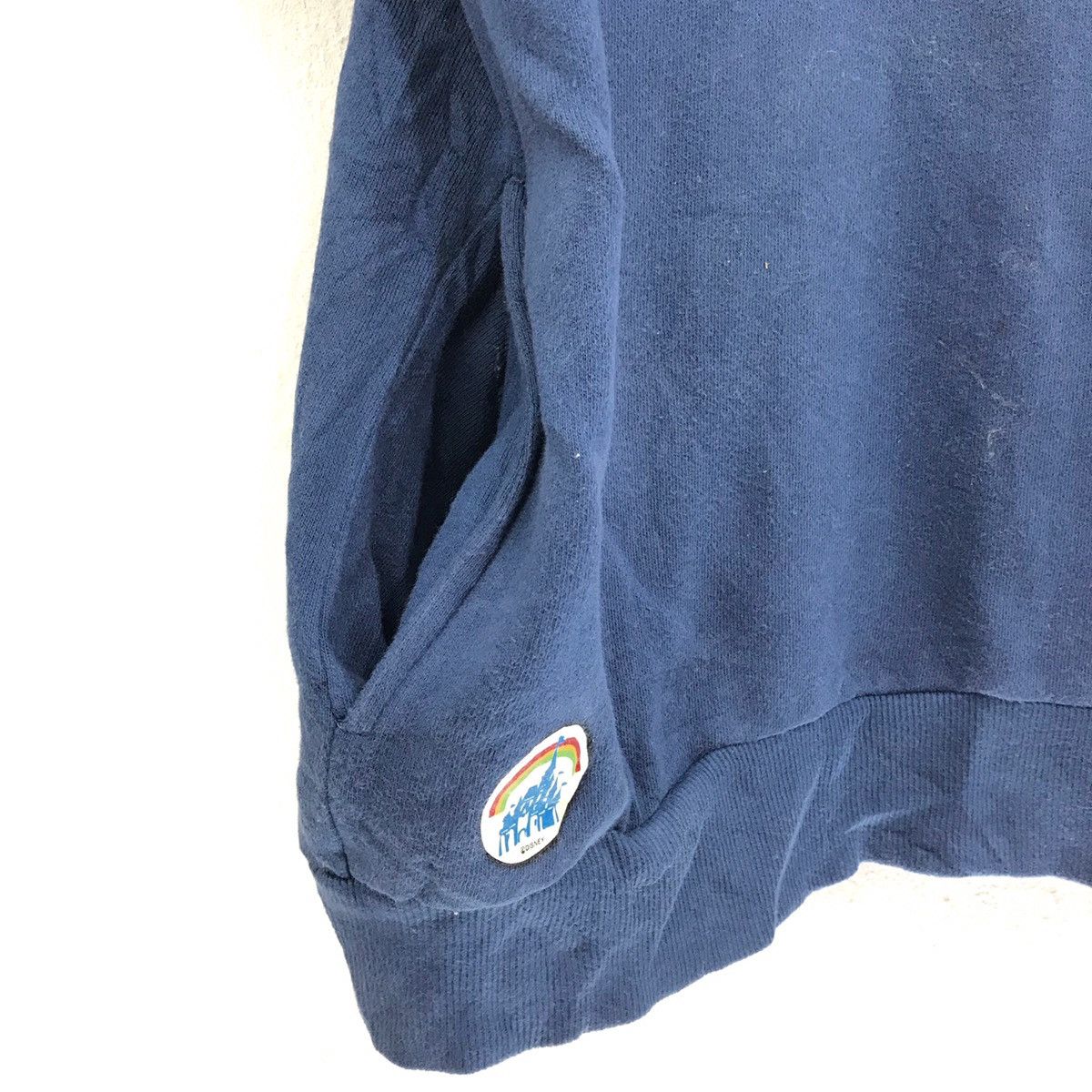 Cartoon Network × Disney × Japanese Brand Vintage Donald Duck Hoodie Full Patchers Size US M / EU 48-50 / 2 - 7 Thumbnail
