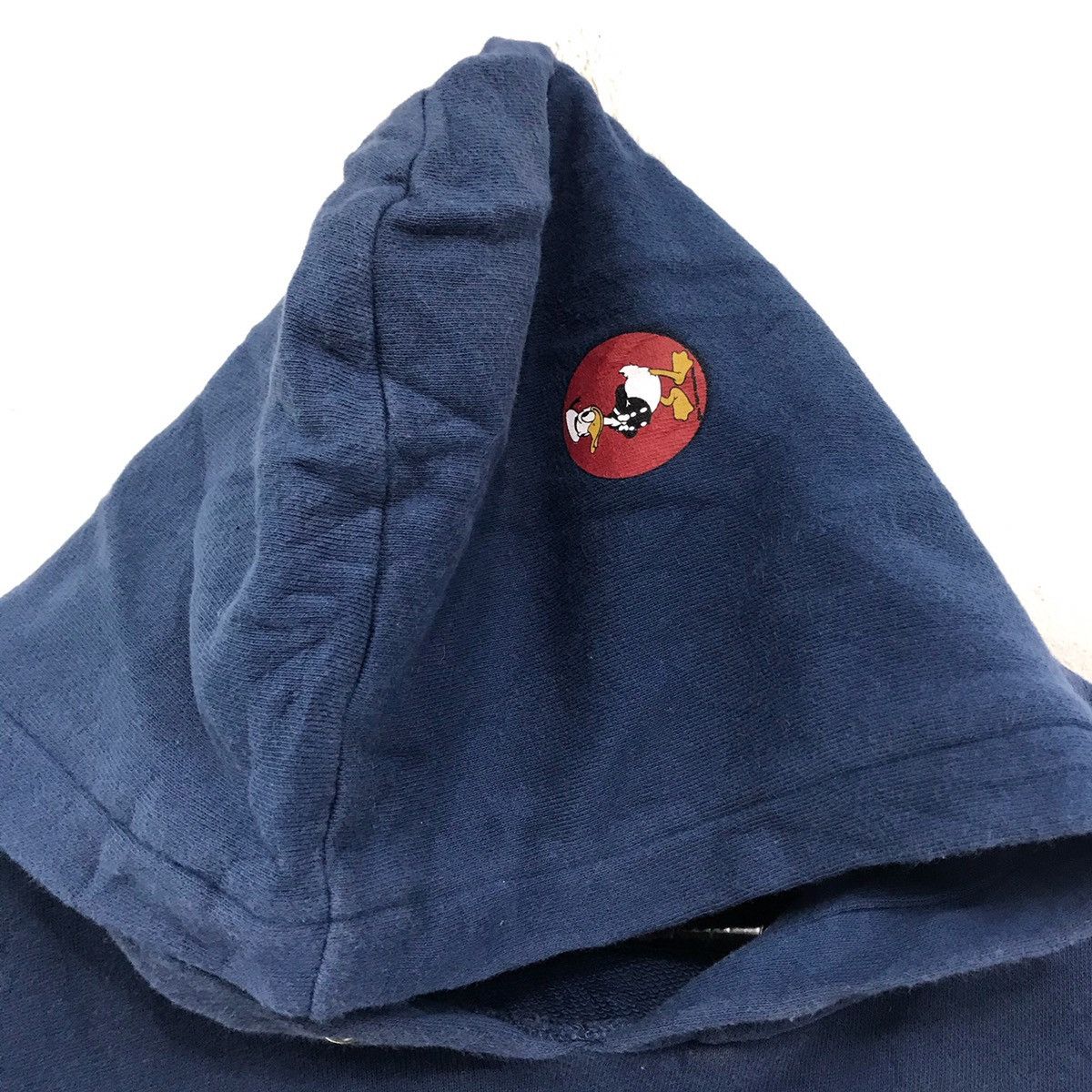 Cartoon Network × Disney × Japanese Brand Vintage Donald Duck Hoodie Full Patchers Size US M / EU 48-50 / 2 - 4 Thumbnail