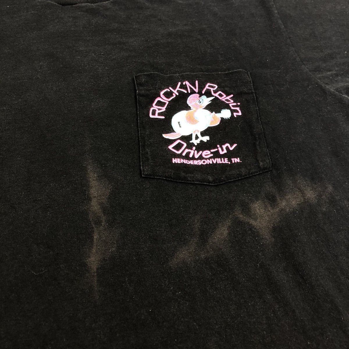 Other × Vintage Vintage 90s Rock ‘N Robin Single Stitch Pocket Tee T-Shirt Size US XL / EU 56 / 4 - 5 Thumbnail