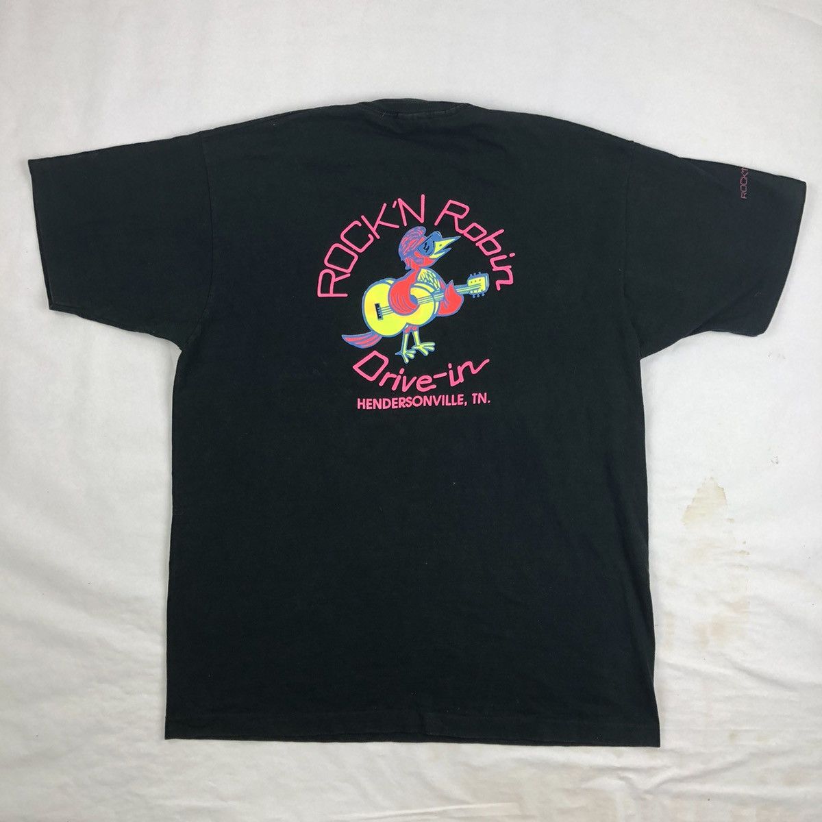 Other × Vintage Vintage 90s Rock ‘N Robin Single Stitch Pocket Tee T-Shirt Size US XL / EU 56 / 4 - 8 Thumbnail