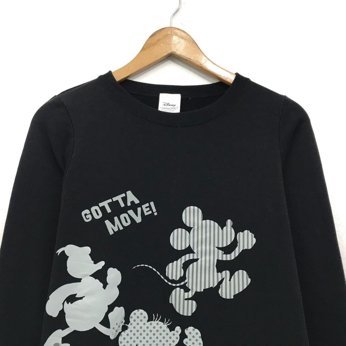 Cartoon Network × Disney × Mickey Mouse Vintage Mickey Mouse Sweatshirt Mickey Biglogo Size US S / EU 44-46 / 1 - 2 Thumbnail