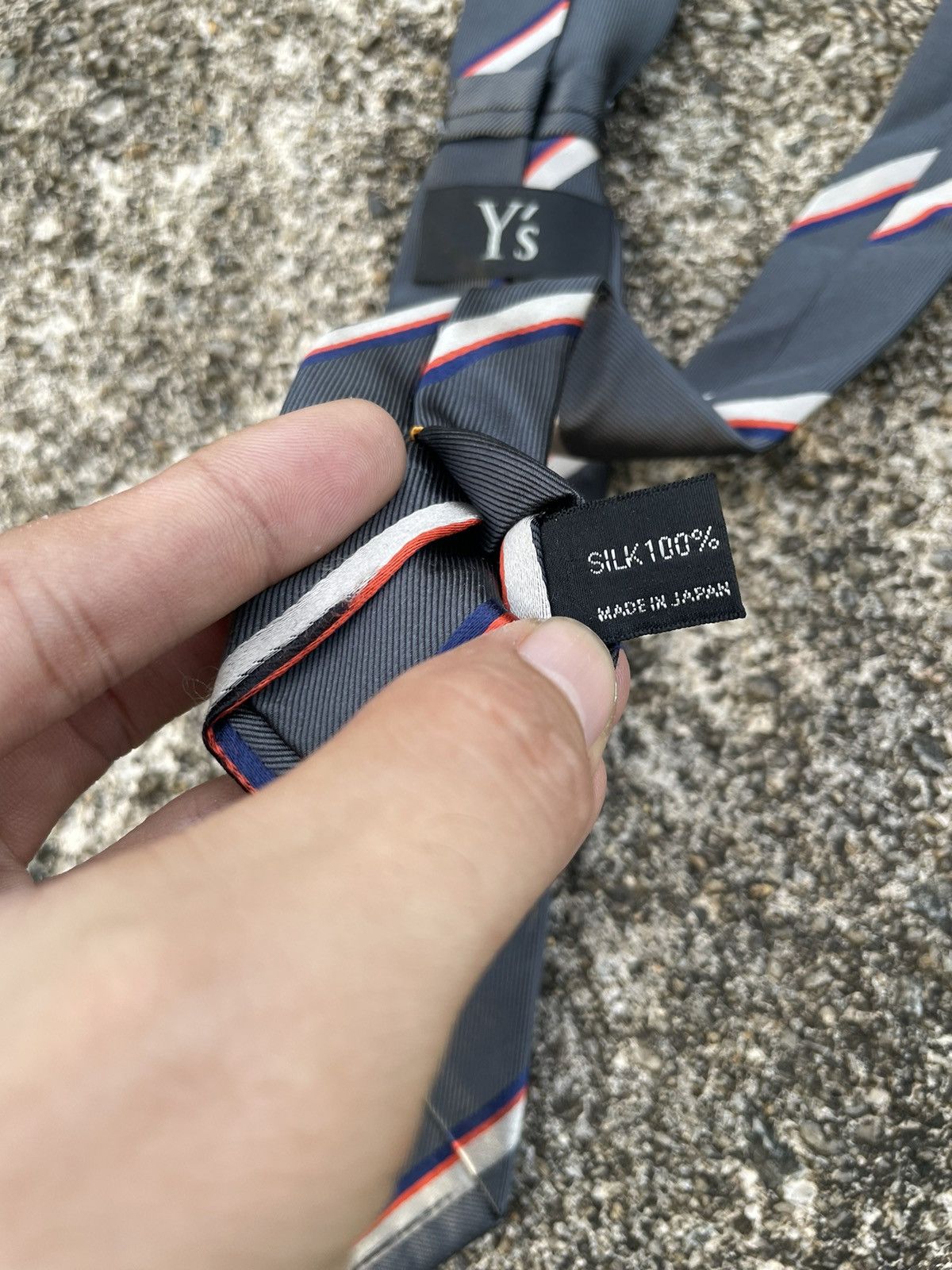 Designer × Japanese Brand × Yohji Yamamoto Y,s Yohji Yamamoto Neck Tie Size ONE SIZE - 6 Thumbnail