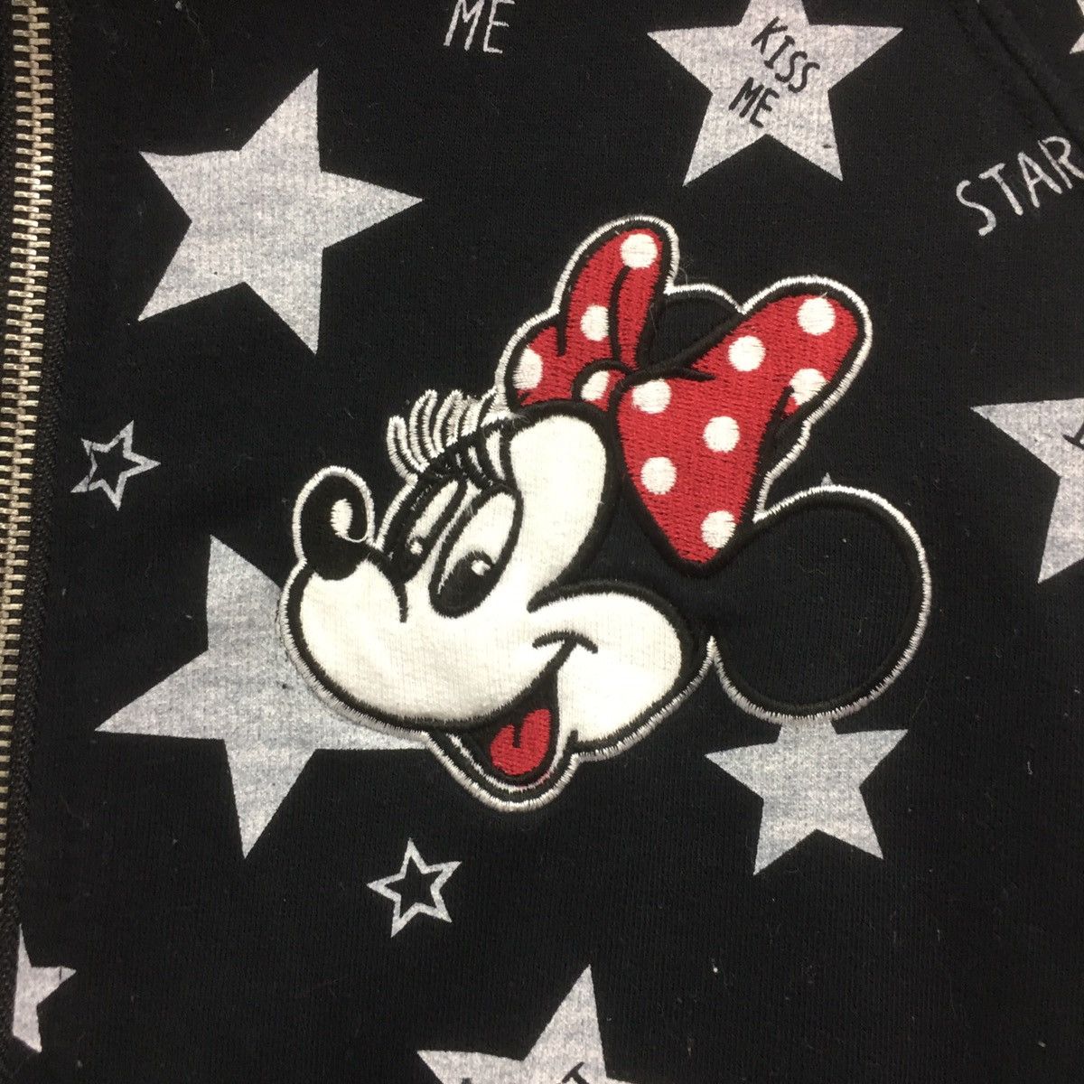 Cartoon Network × Disney × Mickey Mouse Minie Mouse SweatshirtHoodie Biglogo Minie Fullprint Zipper Size US S / EU 44-46 / 1 - 3 Thumbnail