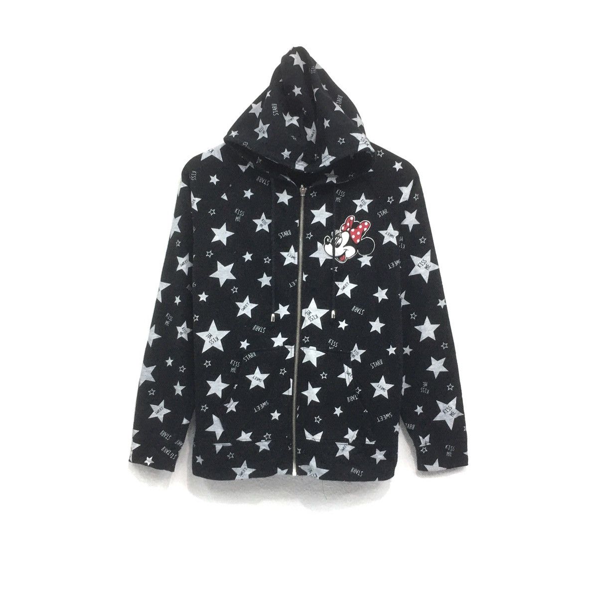 Cartoon Network × Disney × Mickey Mouse Minie Mouse SweatshirtHoodie Biglogo Minie Fullprint Zipper Size US S / EU 44-46 / 1 - 1 Thumbnail