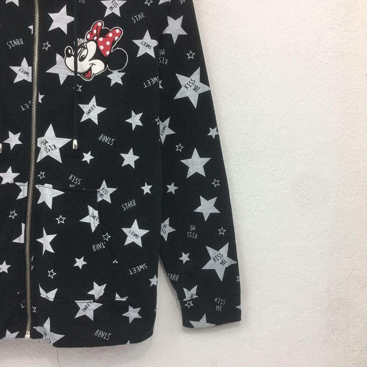 Cartoon Network × Disney × Mickey Mouse Minie Mouse SweatshirtHoodie Biglogo Minie Fullprint Zipper Size US S / EU 44-46 / 1 - 6 Thumbnail