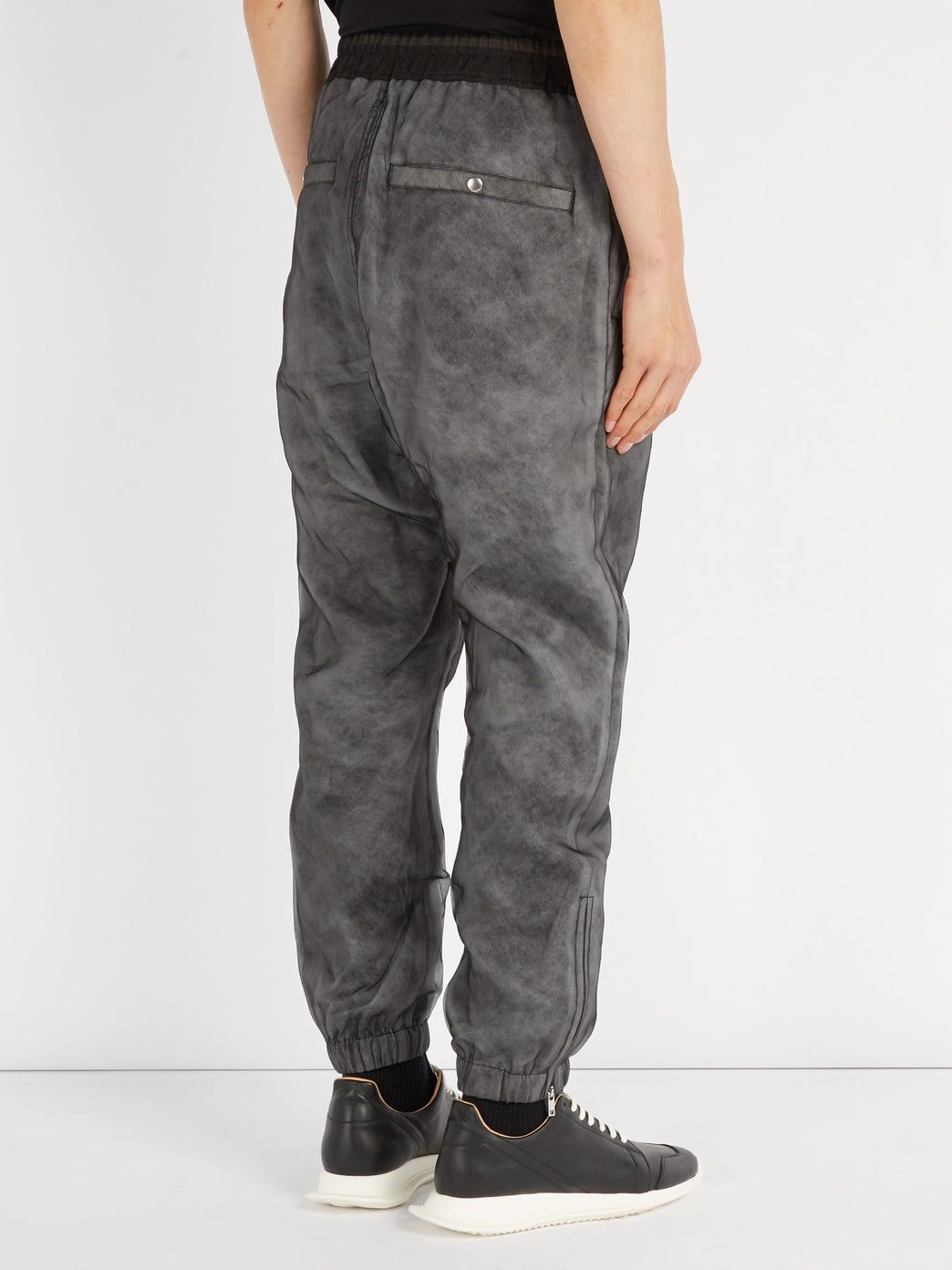 Rick Owens Organic Silk (organza) "Storm" Padded Joggers Size US 34 / EU 50 - 7 Thumbnail