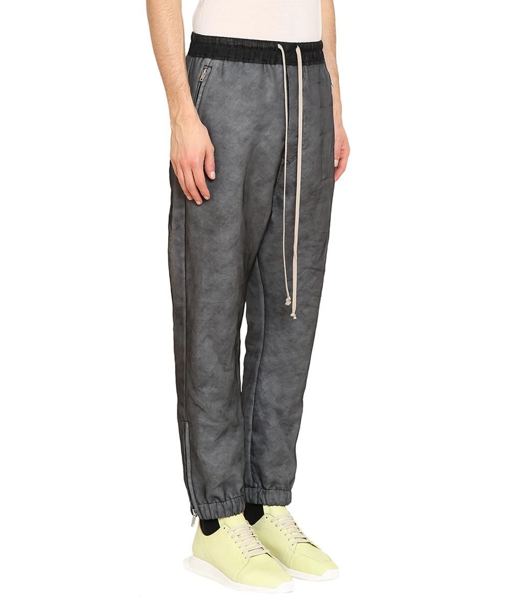 Rick Owens Organic Silk (organza) "Storm" Padded Joggers Size US 34 / EU 50 - 3 Thumbnail