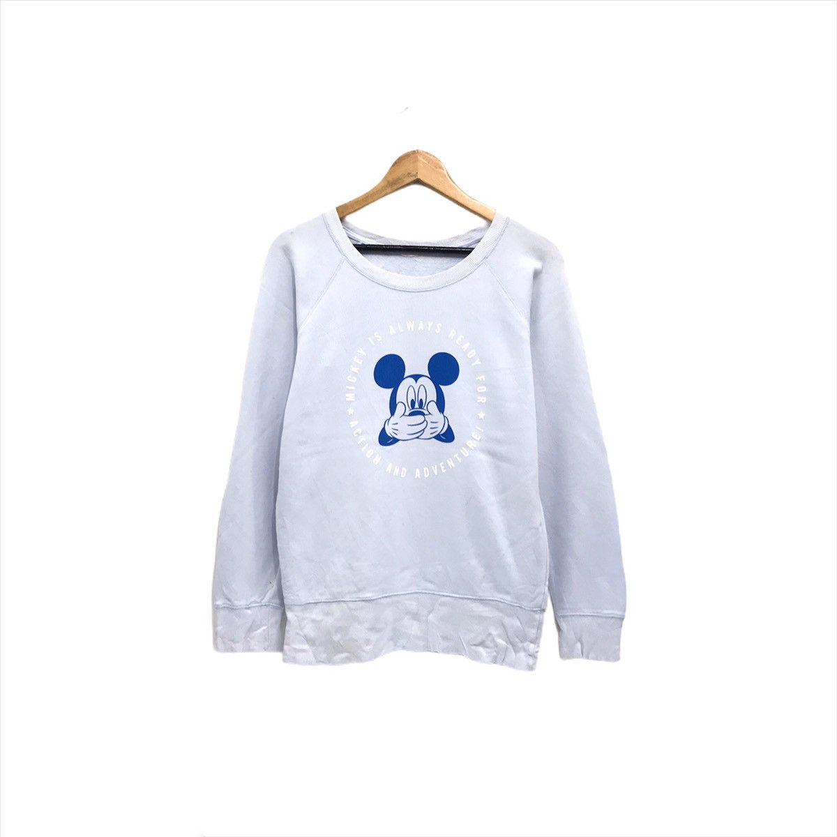 Mickey & Co. × Mickey Inc × Mickey Mouse Mickey Mouse Sweatshirt Crewneck Biglogo Mickey Design Size US S / EU 44-46 / 1 - 1 Thumbnail