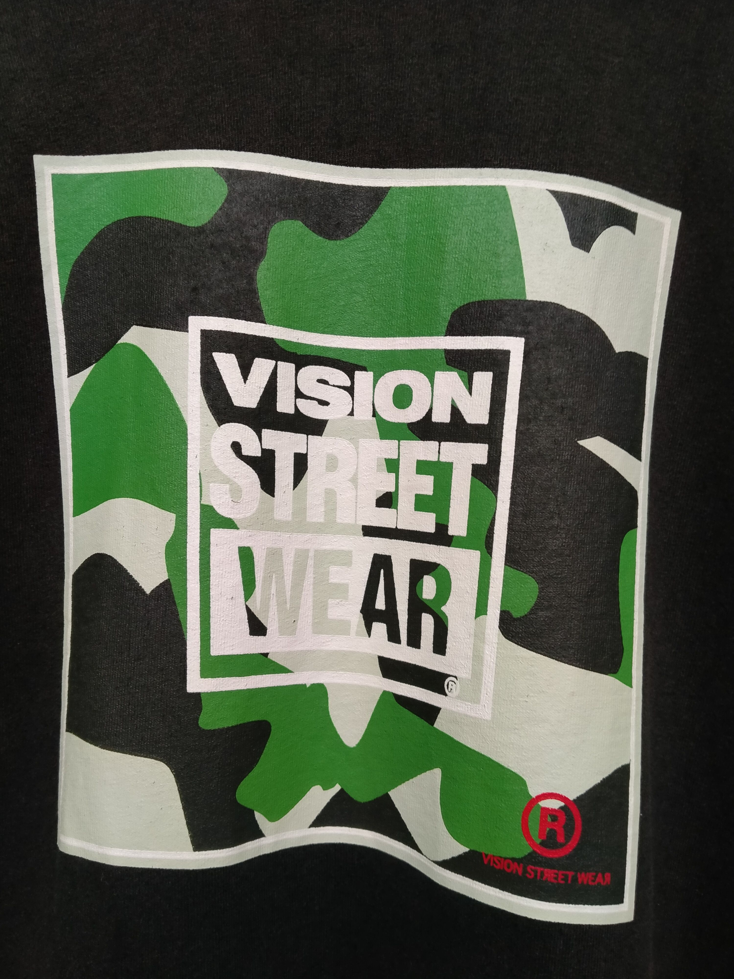 Vision Streetwear OG 1986 VISION STREETWEAR DISTRESSED CAMOUFLAGE BOX LOGO Size US L / EU 52-54 / 3 - 3 Thumbnail