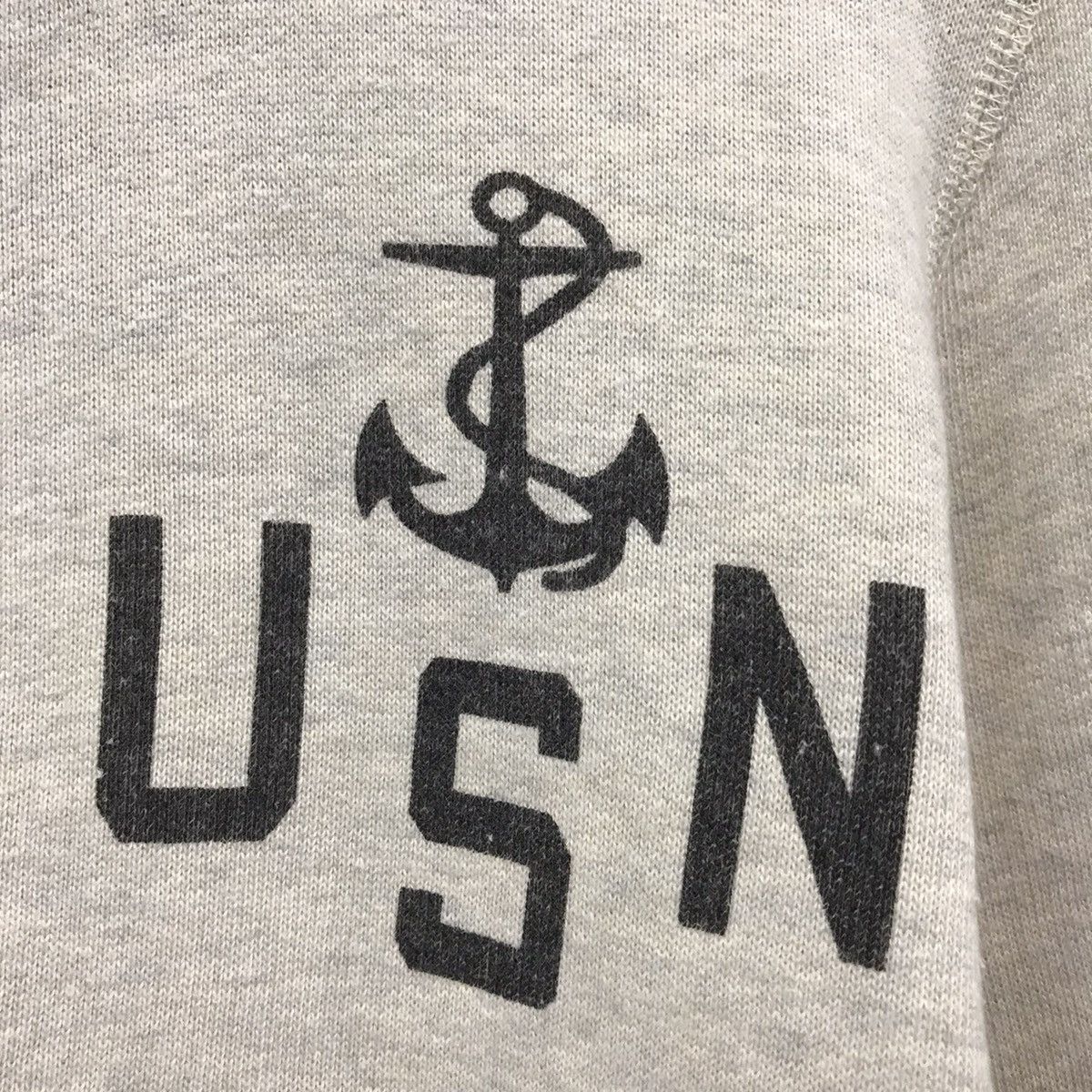 Japanese Brand US Navy Button Up Sweatshirt Size US M / EU 48-50 / 2 - 6 Thumbnail
