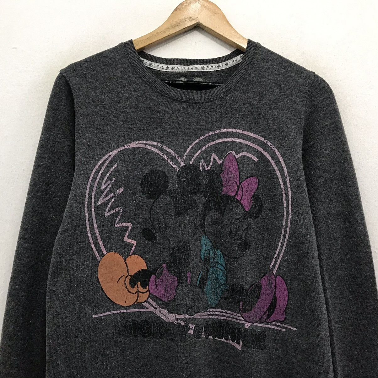 Cartoon Network × Disney × Mickey Mouse Mickey & Minie Sweatshirt Crewneck Biglogo Mickey Design Size US S / EU 44-46 / 1 - 2 Thumbnail