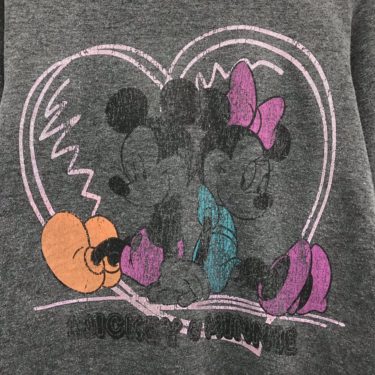 Cartoon Network × Disney × Mickey Mouse Mickey & Minie Sweatshirt Crewneck Biglogo Mickey Design Size US S / EU 44-46 / 1 - 3 Thumbnail