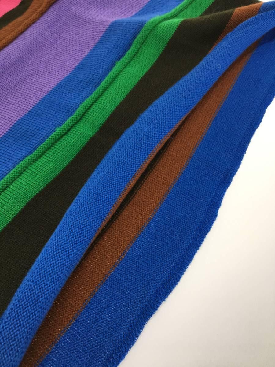 Comme des Garcons × Comme des Garcons SHIRT Striped Wool Knit Sweater Size US S / EU 44-46 / 1 - 3 Thumbnail