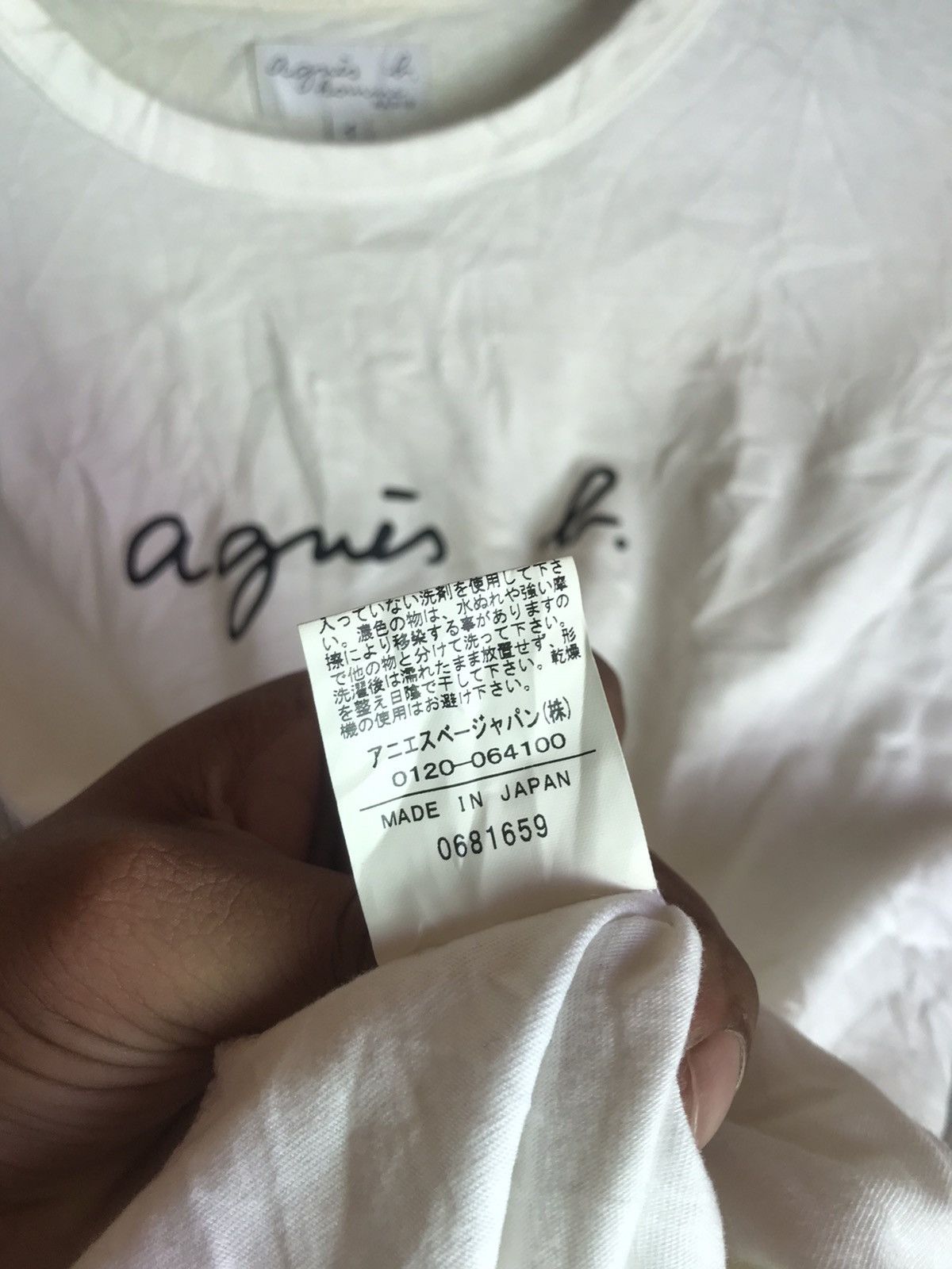 Vintage × agnes b. ‼️AGNES B HOMME PARIS TSHIRT SPELLOUT‼️ Size US M / EU 48-50 / 2 - 4 Thumbnail
