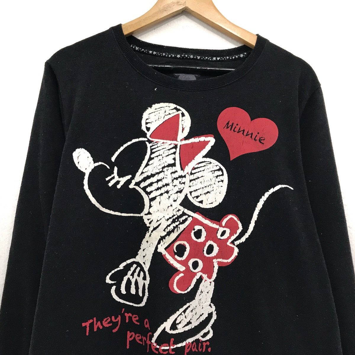 Cartoon Network × Disney × Vintage Vintage Disney Cartoon Minie Mouse Sweatshirt Size US M / EU 48-50 / 2 - 2 Thumbnail