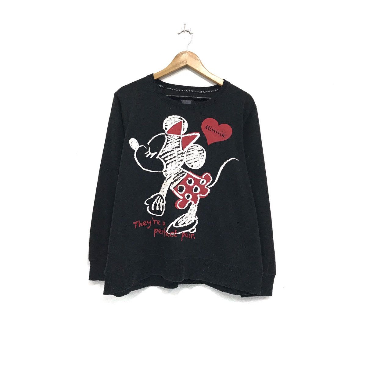 Cartoon Network × Disney × Vintage Vintage Disney Cartoon Minie Mouse Sweatshirt Size US M / EU 48-50 / 2 - 1 Thumbnail