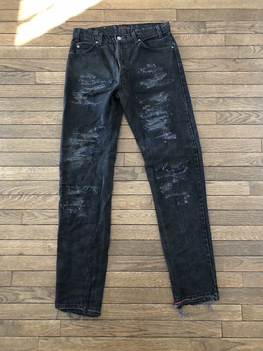 Vintage Vintage Levi Vale Lives Denim Jeans 33 ❄️ Yarn Sicko Carti LA Size US 33 - 1 Preview