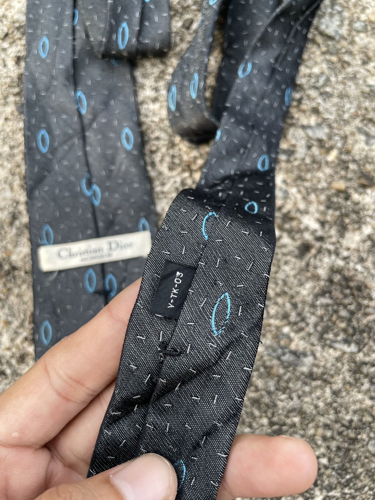 Christian Dior Monsieur Christian Dior Monsieur Neck Tie Size ONE SIZE - 6 Thumbnail
