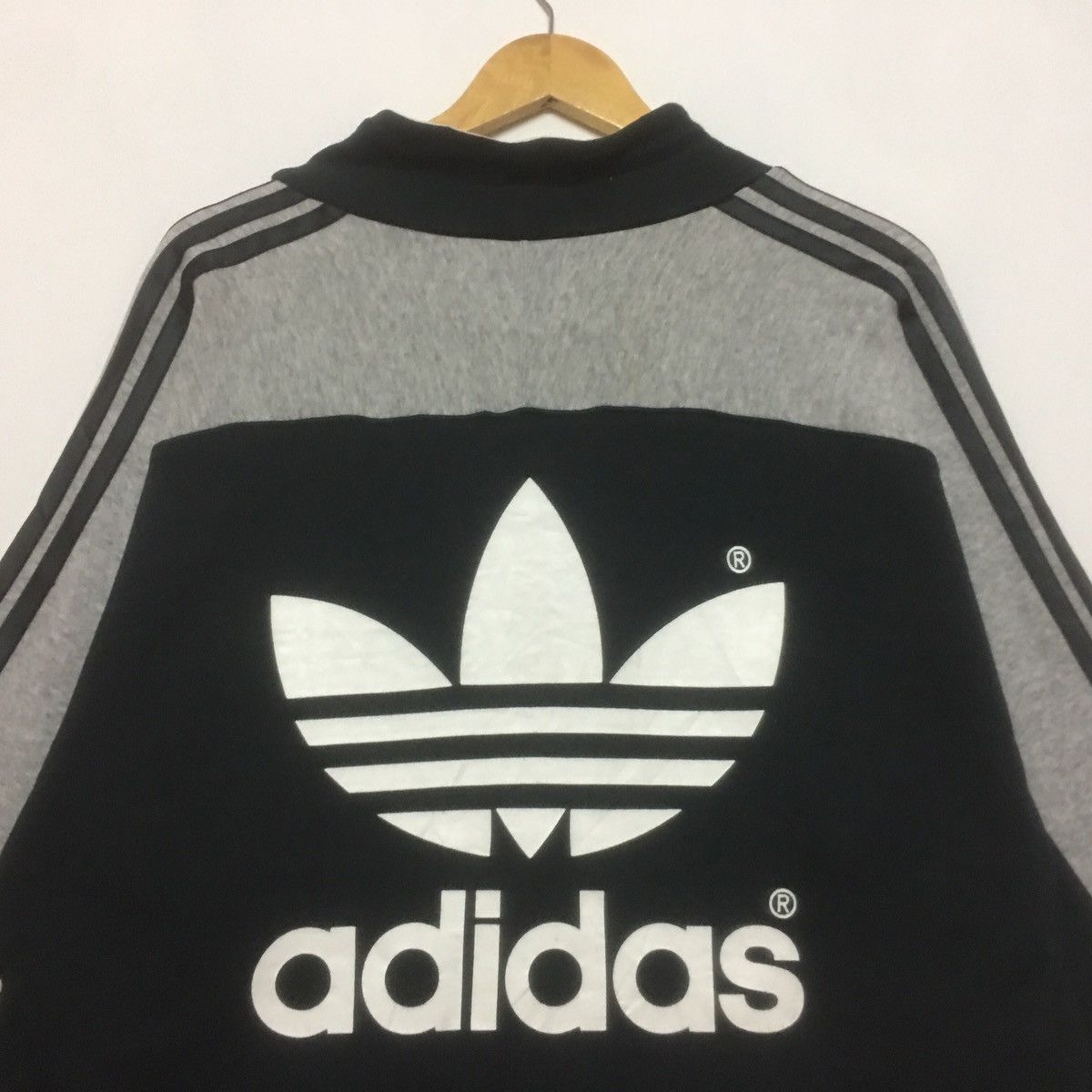 Adidas × Vintage Vintage Adidas Three Stripes Biglogo ADIDAS Trefoils Size US L / EU 52-54 / 3 - 7 Thumbnail