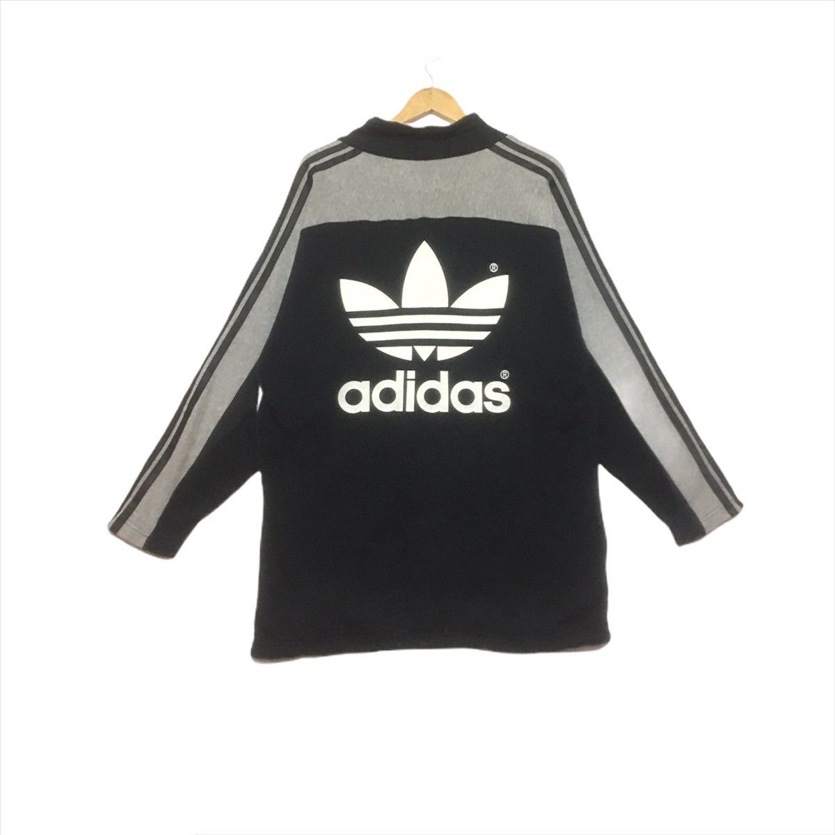 Adidas × Vintage Vintage Adidas Three Stripes Biglogo ADIDAS Trefoils Size US L / EU 52-54 / 3 - 2 Thumbnail