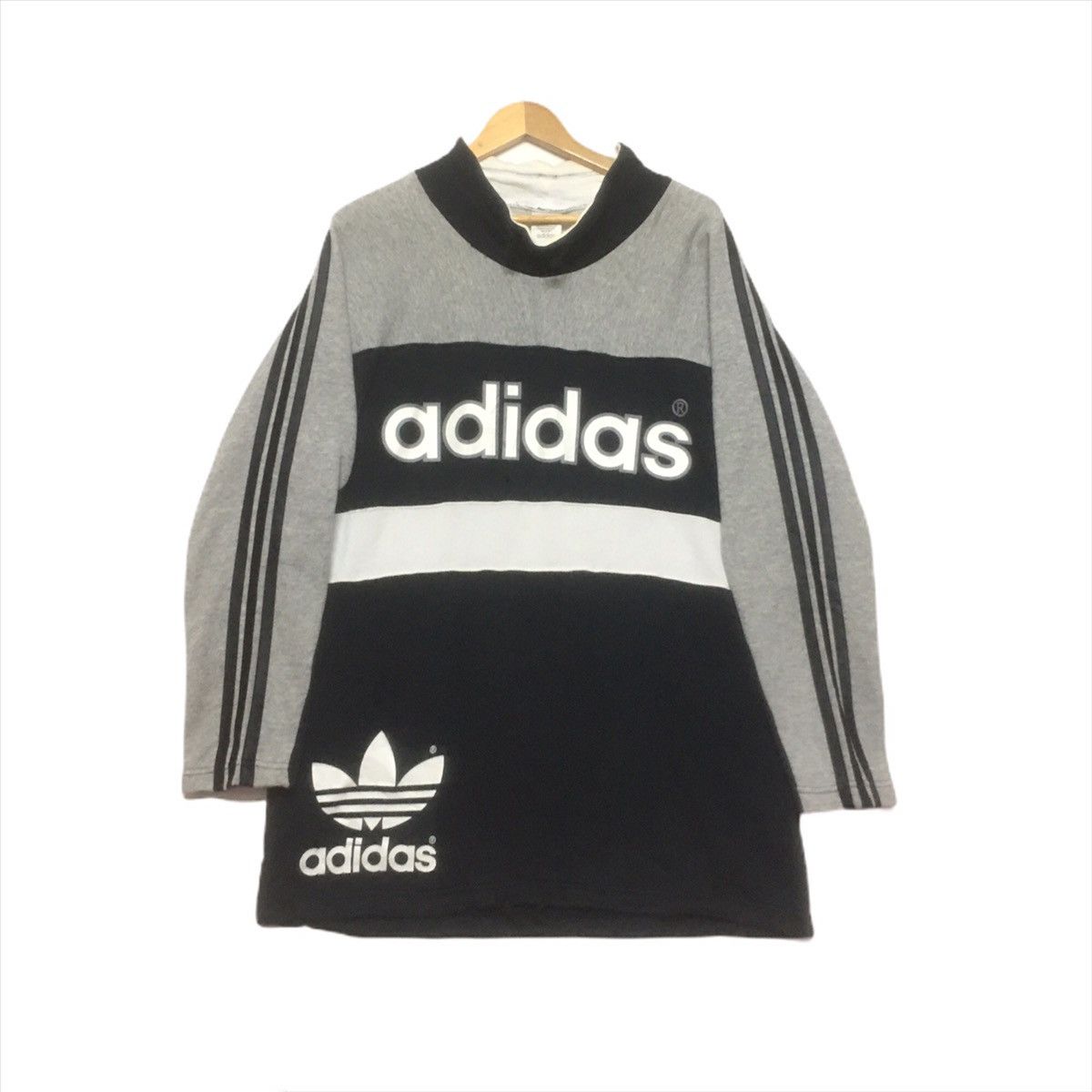 Vintage Adidas Three Stripes Biglogo ADIDAS Trefoils