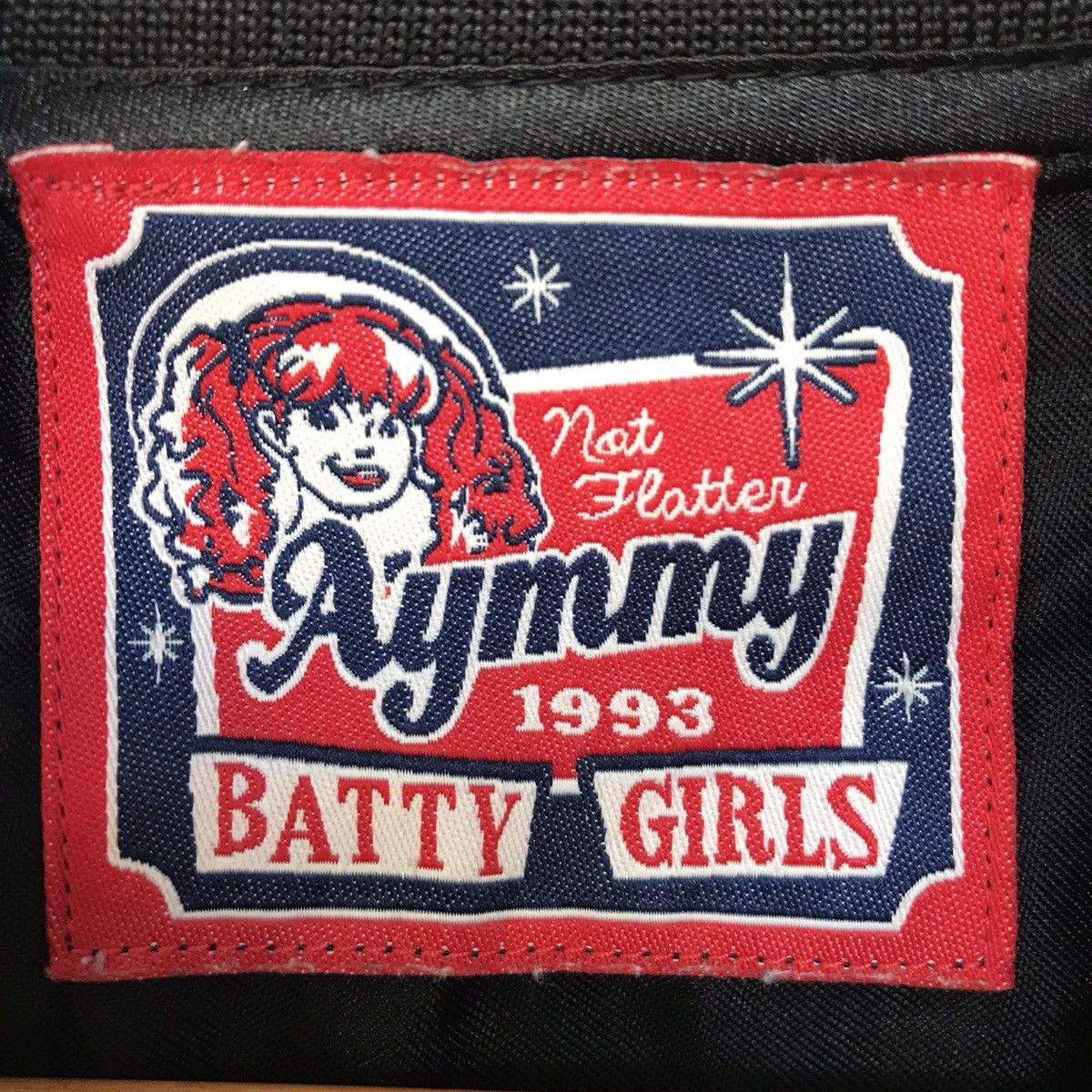 Japanese Brand Vintage Sukajan Jacket Embroidery Aymmy Batty Girl Varsity Size US M / EU 48-50 / 2 - 10 Thumbnail