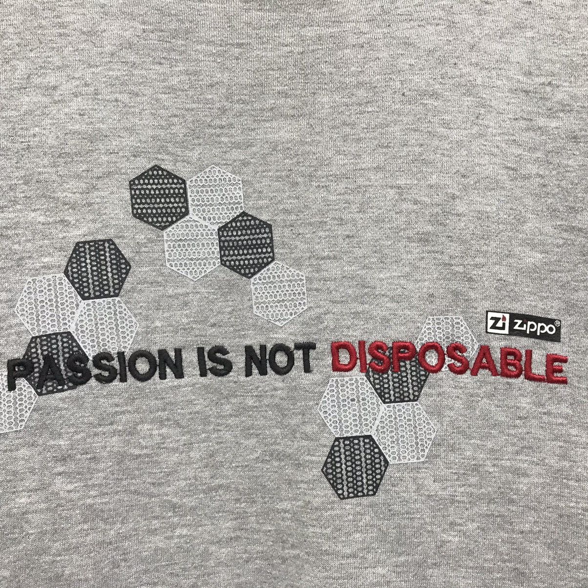Japanese Brand × Zippo Zippo Sweatshirt Zippo Passion Is Not Disposable Size US M / EU 48-50 / 2 - 3 Thumbnail