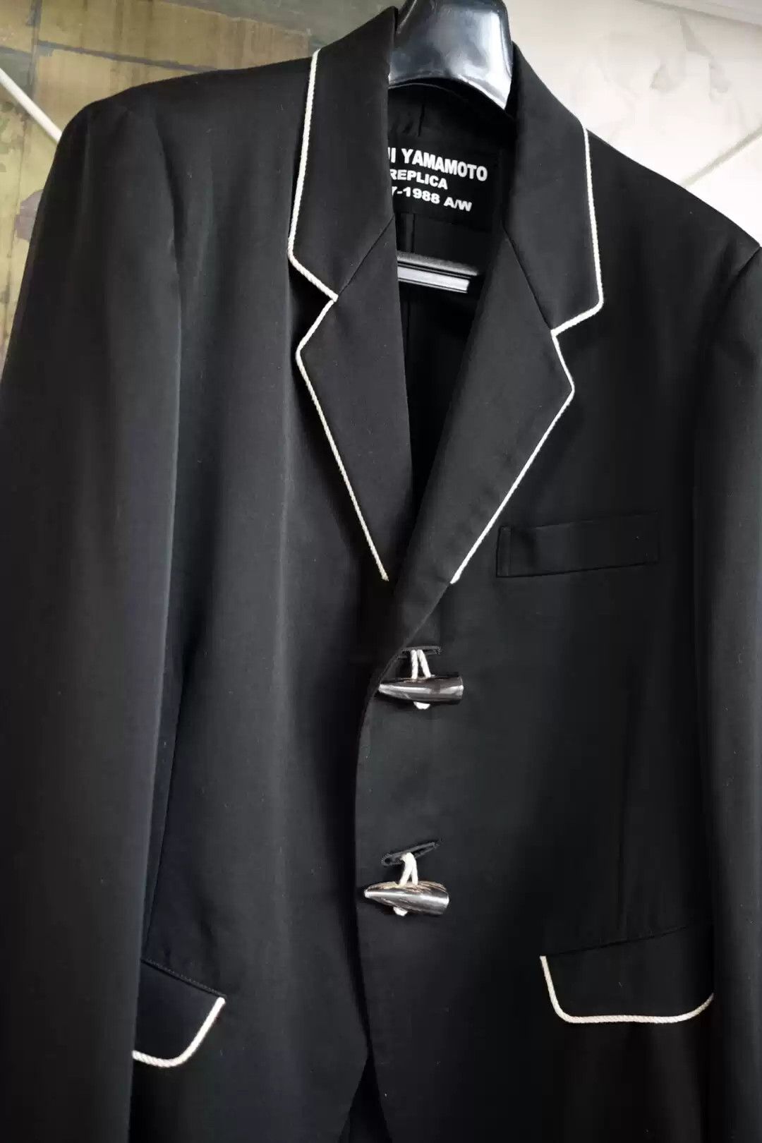 Yohji Yamamoto Yohji Yamamoto Pour Homme Replica JKT Size US M / EU 48-50 / 2 - 2 Thumbnail